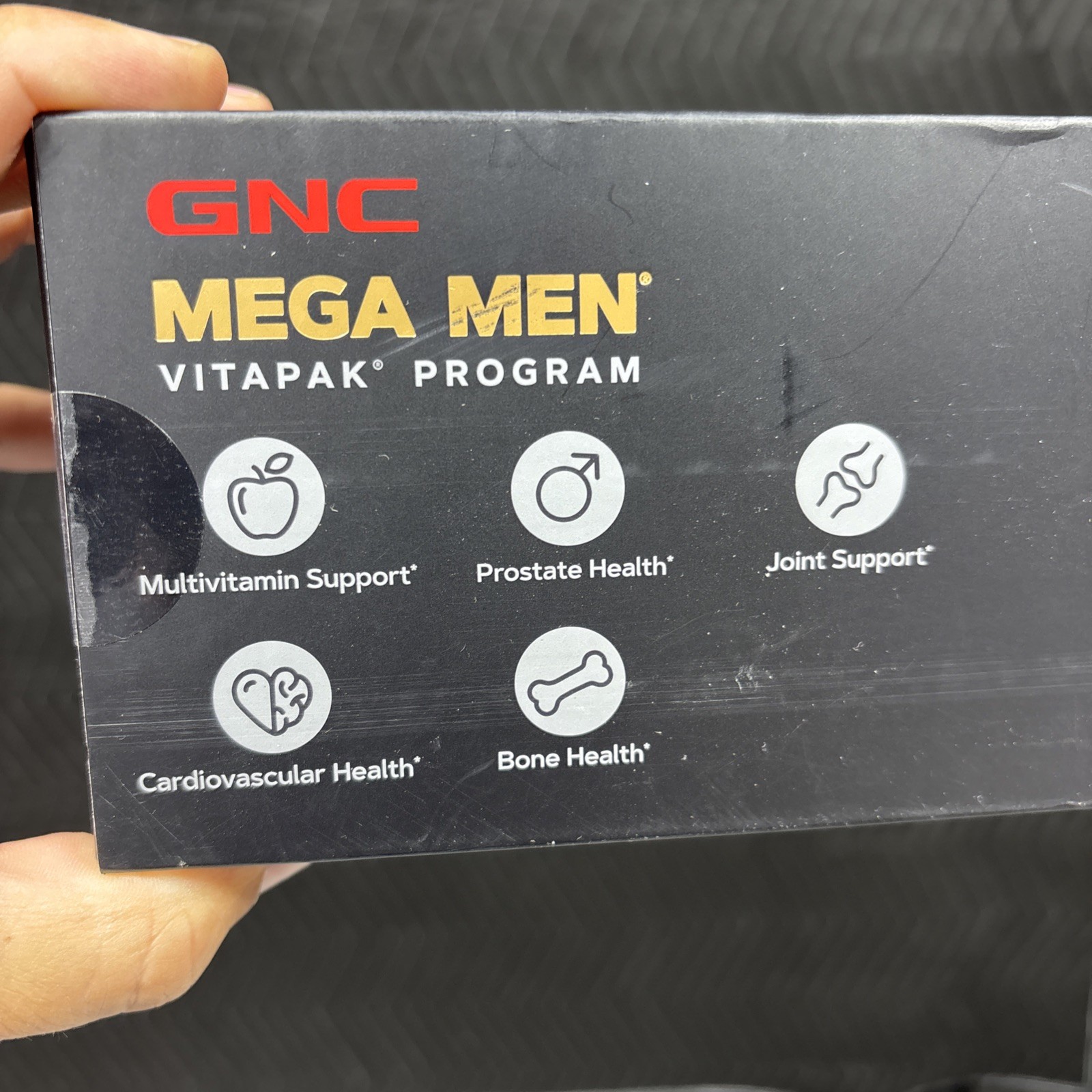 GNC Mega Men 50+ Plus Vitapak Program : 30 Day Supply / 30 Packs