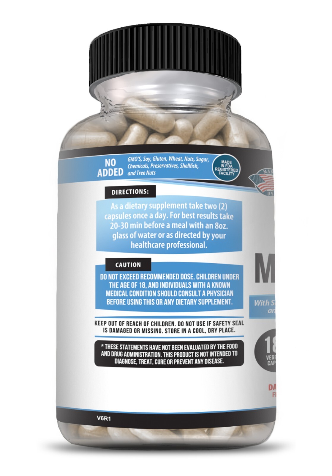 Multi Vitamin for Men 180ct Mens Prostate Multivitamin Multimineral Daily Zinc