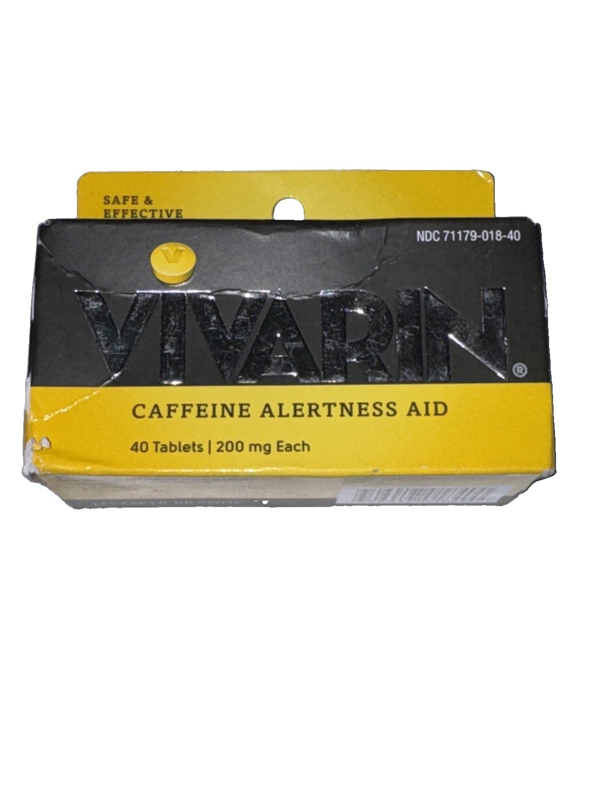 Vivarin Caffeine Alertness Aid Tablets 40 Ct EXP 10/2026 NEW Sealed