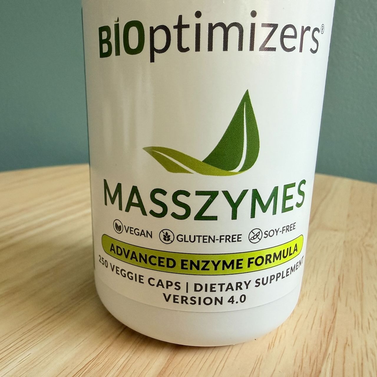 Bioptimizers Masszymes 250 Caps Advanced Proteolytic Enzyme 4.0 Version Exp 2025