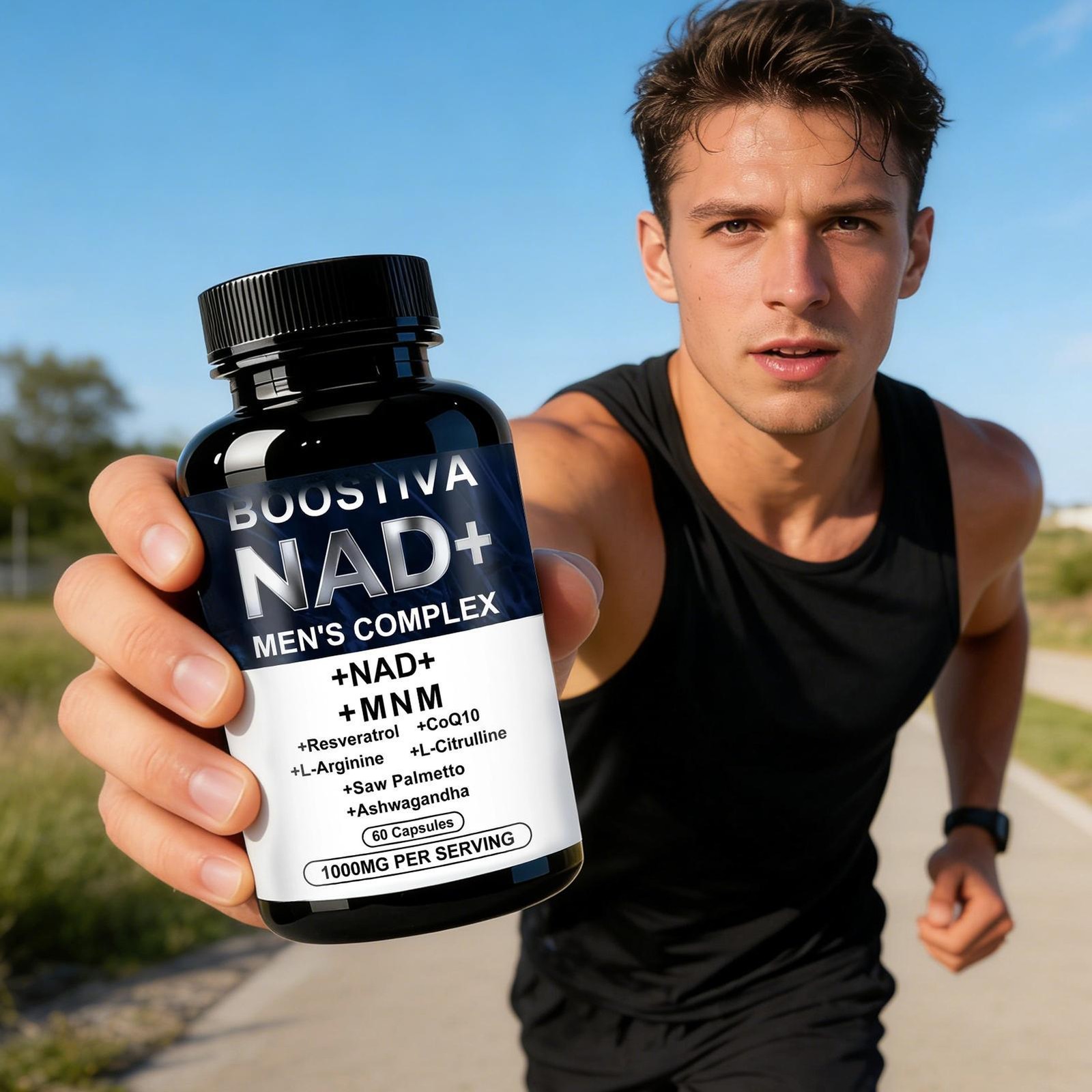 Boostiva Supplements For Men With MNM, Resveratrol, Coq10, L-Citrulline