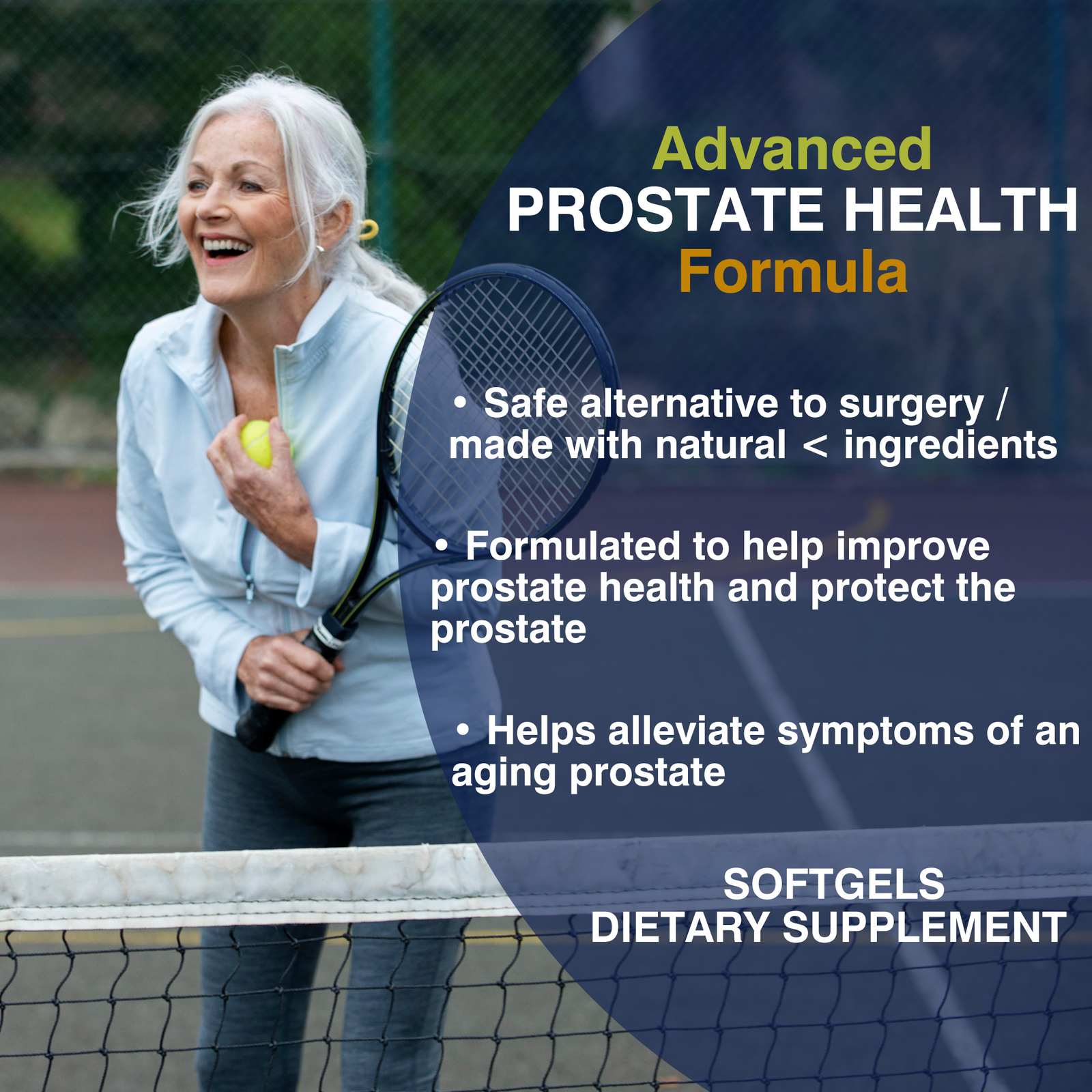 Prostate Formula – with Pumpkin Seed Oil, Lycopene, Plant Sterols, Saw Palmetto