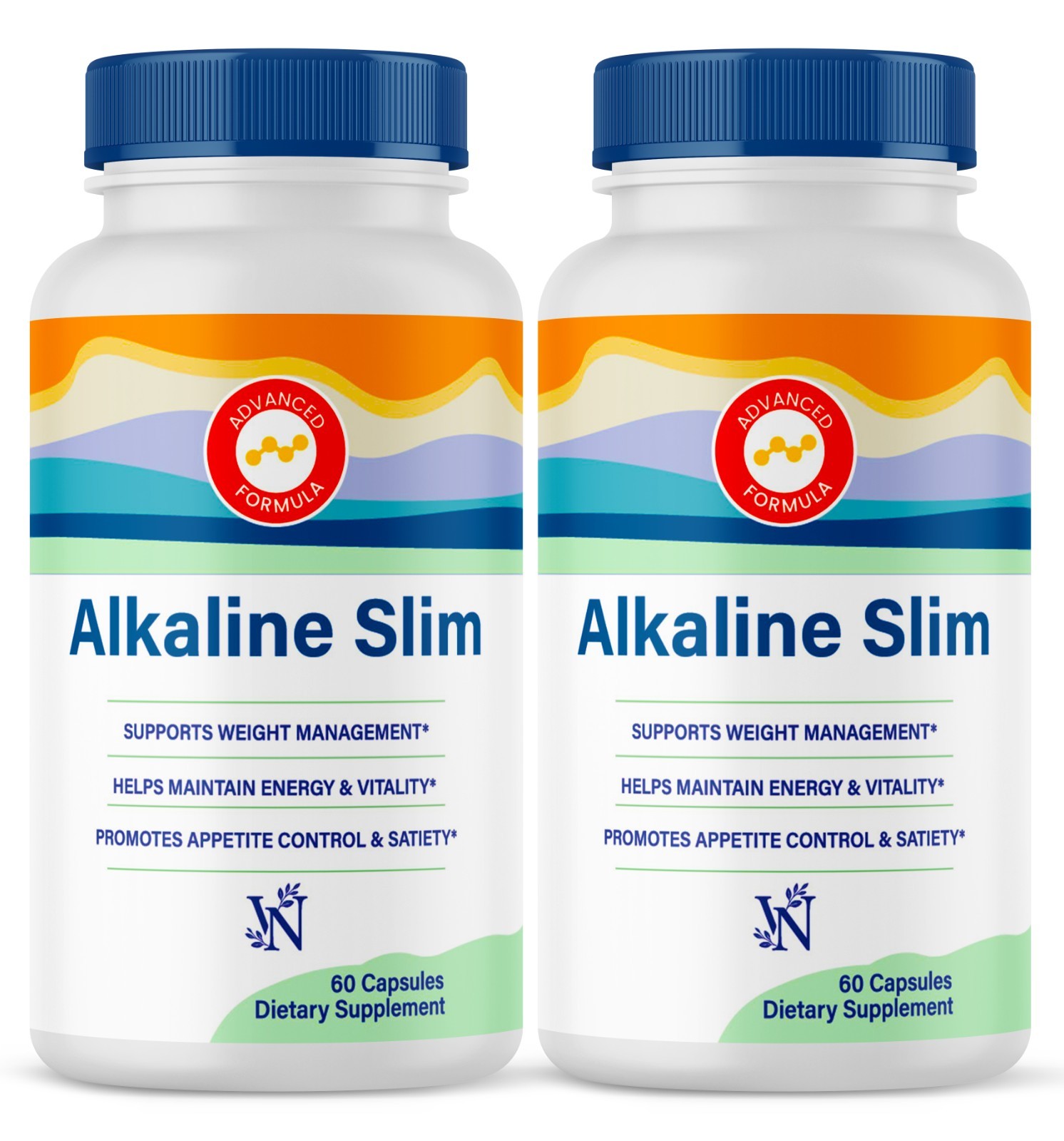 Alkaline Slim, Alkaslim Advanced Dietary Supplement Pills Daily Health 120CT