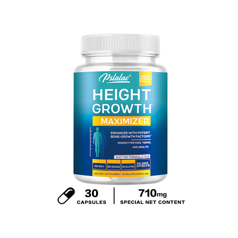 Height Growth Maximizer – Natural Height Increase Supplements – with Calcium