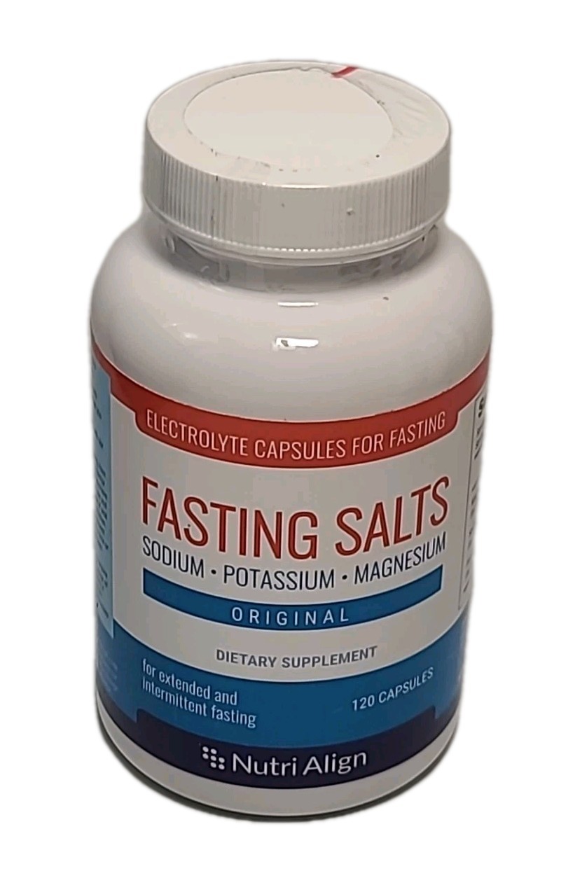 Nutri Align – PURE ELECTROLYTE SALTS, 120 Capsules DIETARY SUPP- EXP : 08/28+