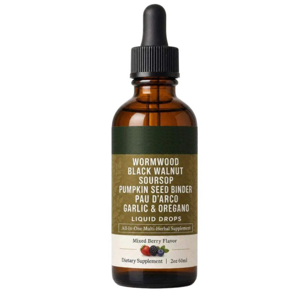 LUMVELLE Wild Harvested Wormwood Herbal Liquid Botanical Supplement Drops 1-5pcs