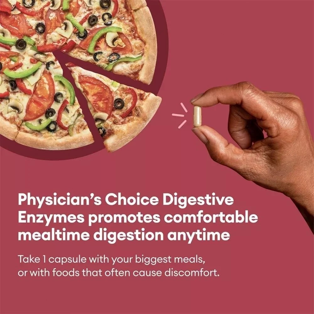 Physician’s Choice Digestive Enzymes – Multi – Enzyme Intended Formula with
