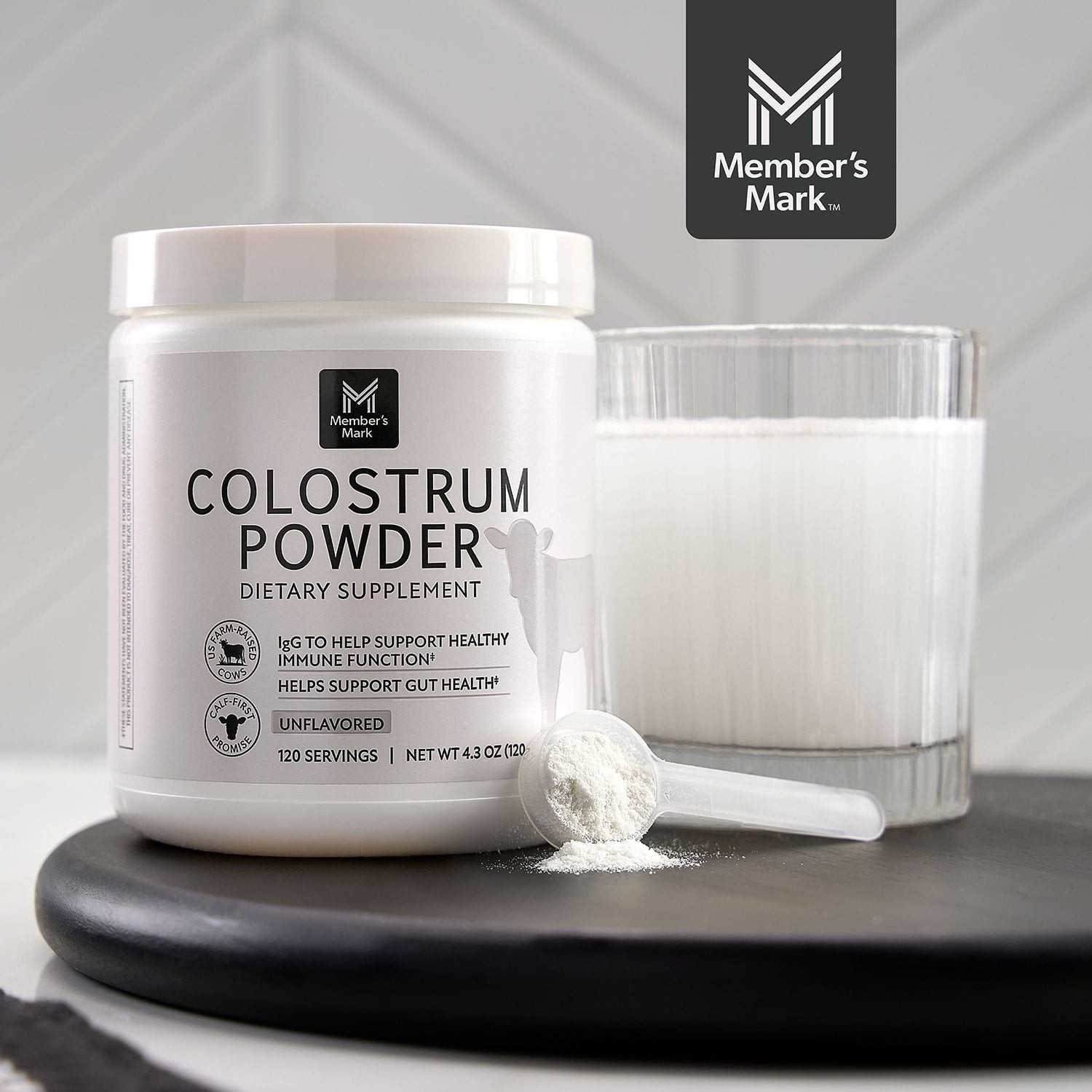 Member’s Mark Colostrum Powder, Unflavored, 120 g.