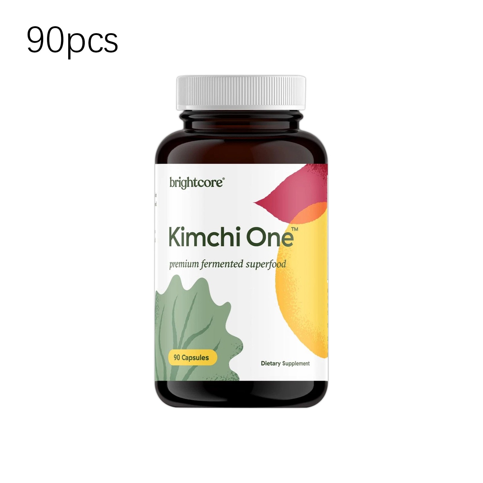Brightcore Nutrition – Kimchi One Kimchi Powder Capsules Probiotics Enzymes