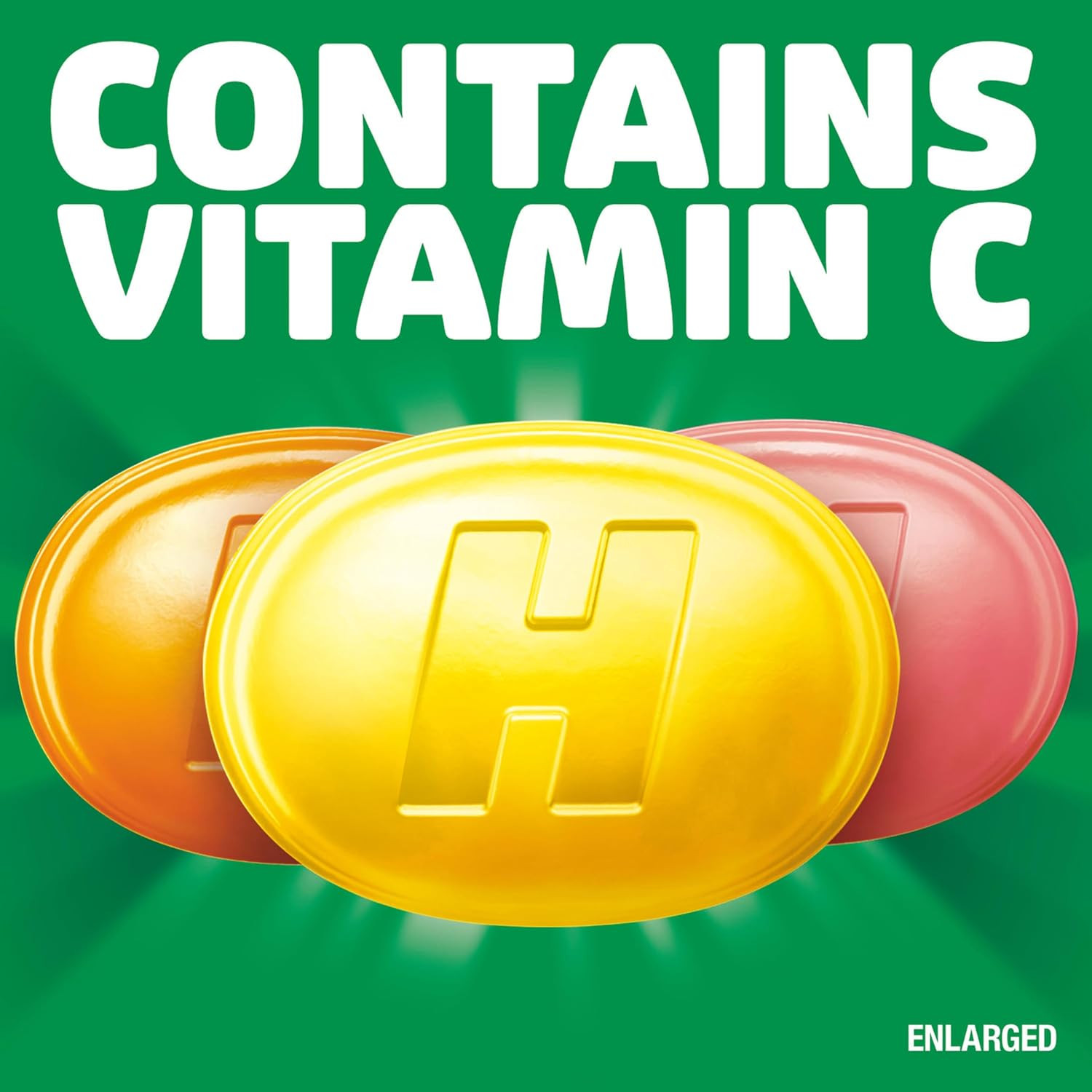 Defense Citrus Vitamin C Drops – 80 Drops (1 Bag of 80 Drops) | Throat Drops, Va
