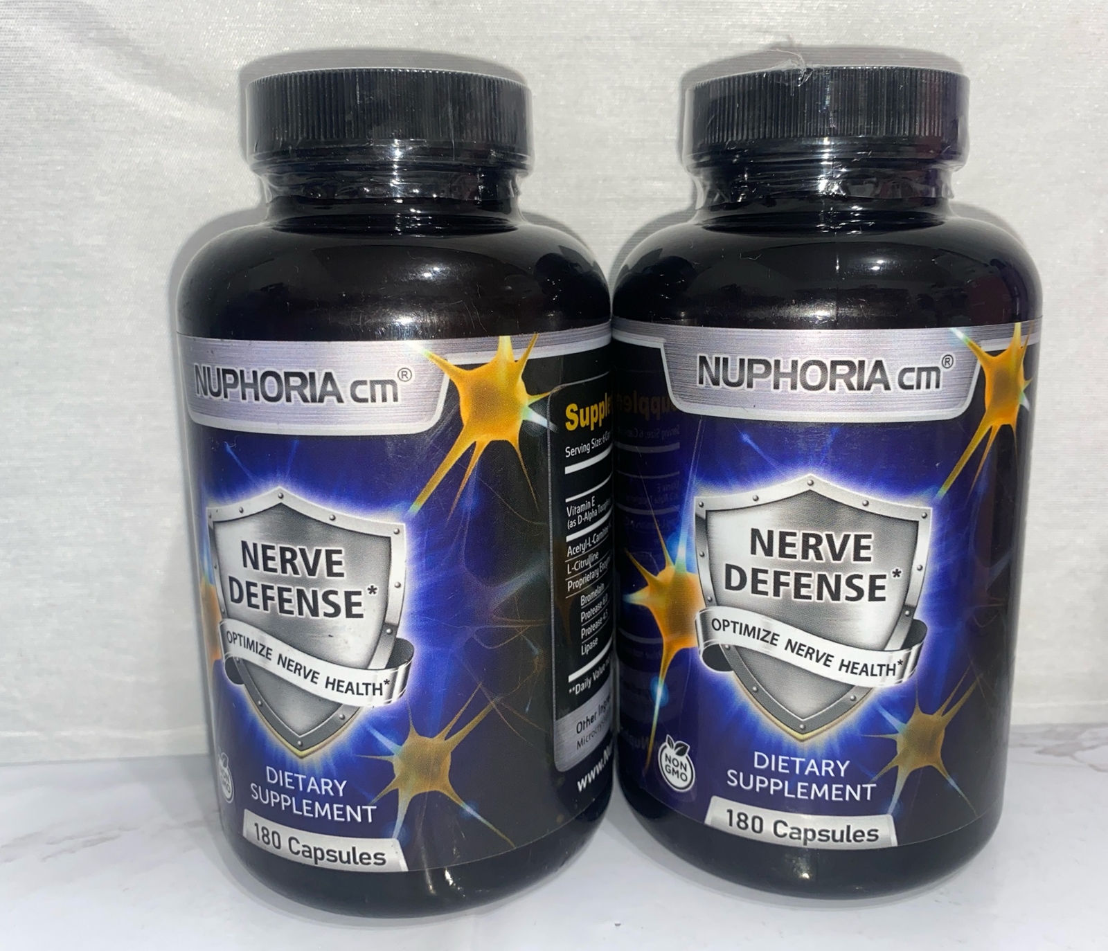 Lot Of 2- Nerve Support- Dietary Supplements /New & Sealed/ Exp 01/2026