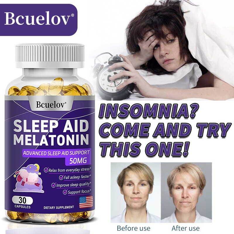25mg Sleep Support Capsules Improve Sleep Quality Relieve Stress Sleep 30/60/120