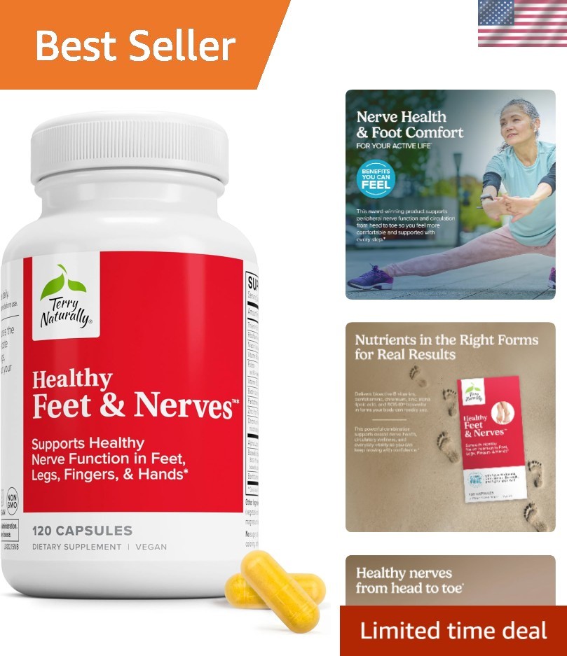 Allergen-Friendly Nerve Support – 120 Count Boswellia Capsules for Brain Health