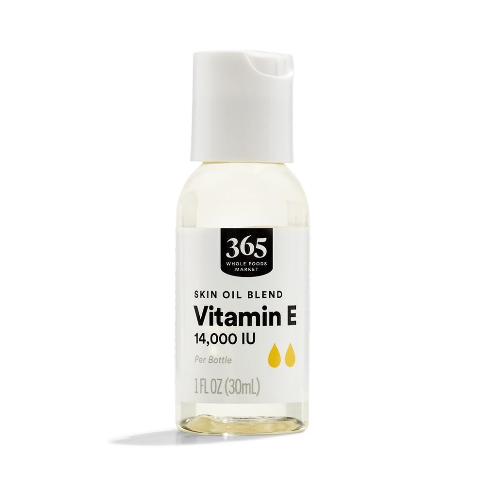 365 by Whole Foods Market, Vitamin E Skin Oil 14, 000 IU, 1 Fl Oz (Pack of 1)
