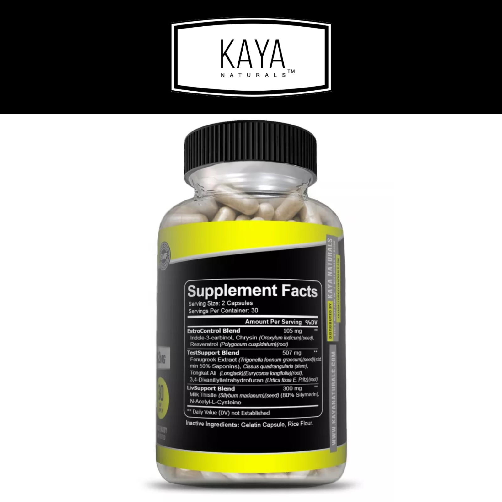 PCT Post Cycle Therapy Estrogen Blocker, Maintain Muscle Restore Natural Balance