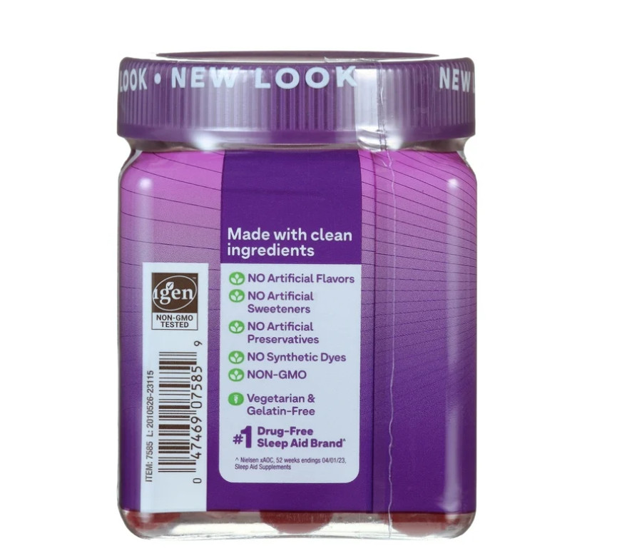 Melatonin -strawberry flavor 5 mg of 90 gummy  EXP：12/2025 or better
