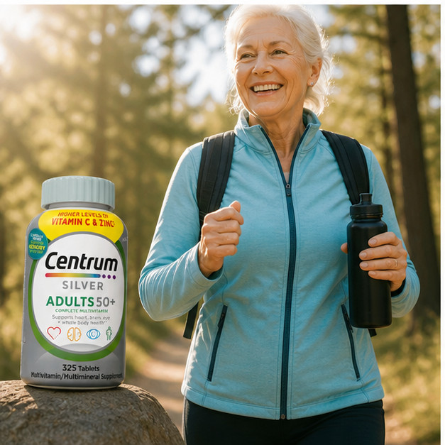Pack Centrum Silver Adults 50+ Multivitamin, 325 Tablets