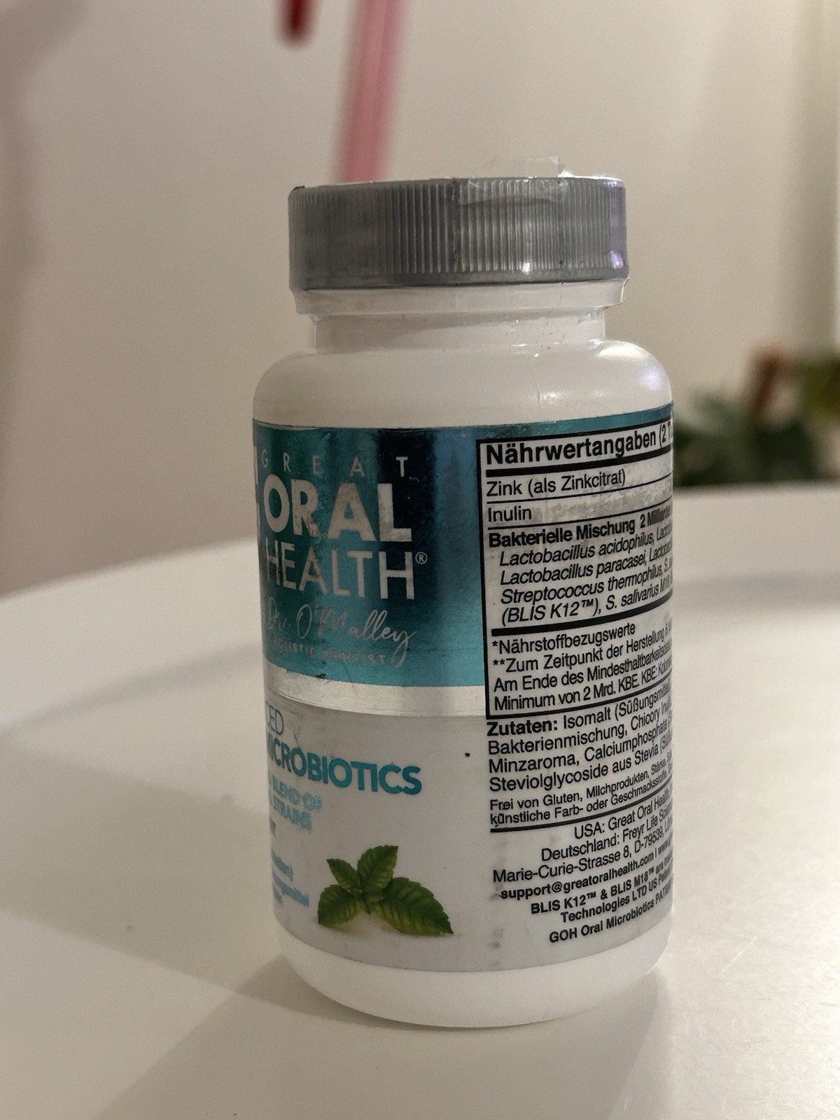 Oral Probiotics for Mouth Bad Breath Treatment for Adults Exp 2027