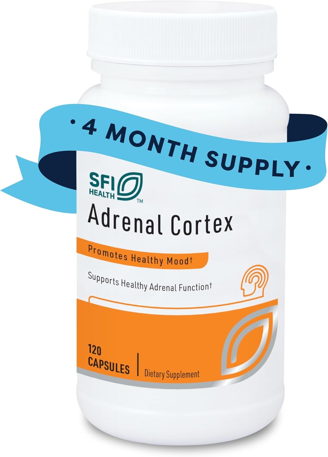 Klaire Labs Adrenal Cortex 250 mg (120 Capsules) – Expiration date: 10/2025