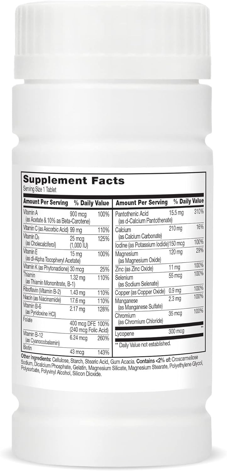 One Daily Men’s Health Tablets, 100 Count