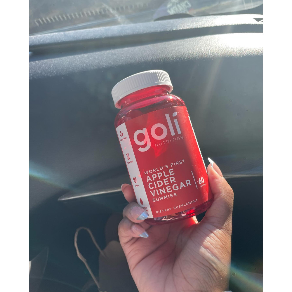 Goli Nutrition Apple Cider Vinegar Vegan Gummies – 60ct 500mg per Serving