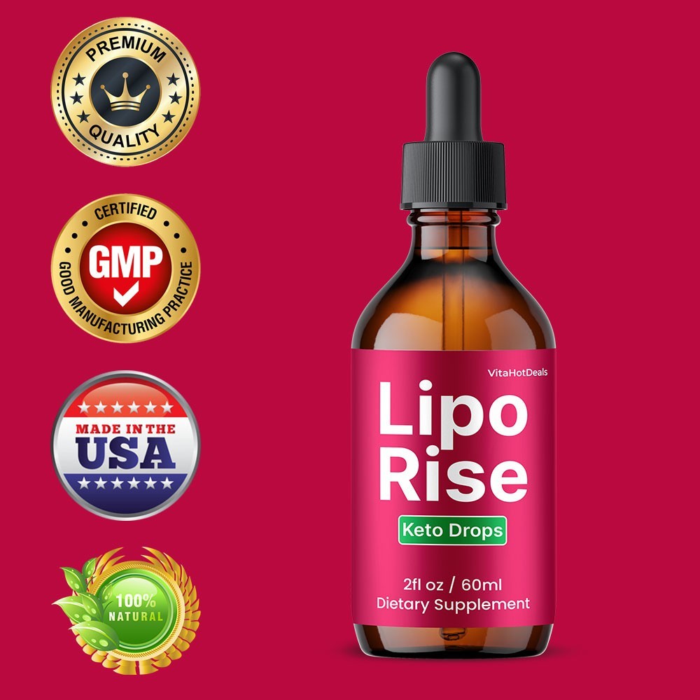 Lipo Rise Drops, Max Strength, LipoRise Liquid Supplement (10 Pack)