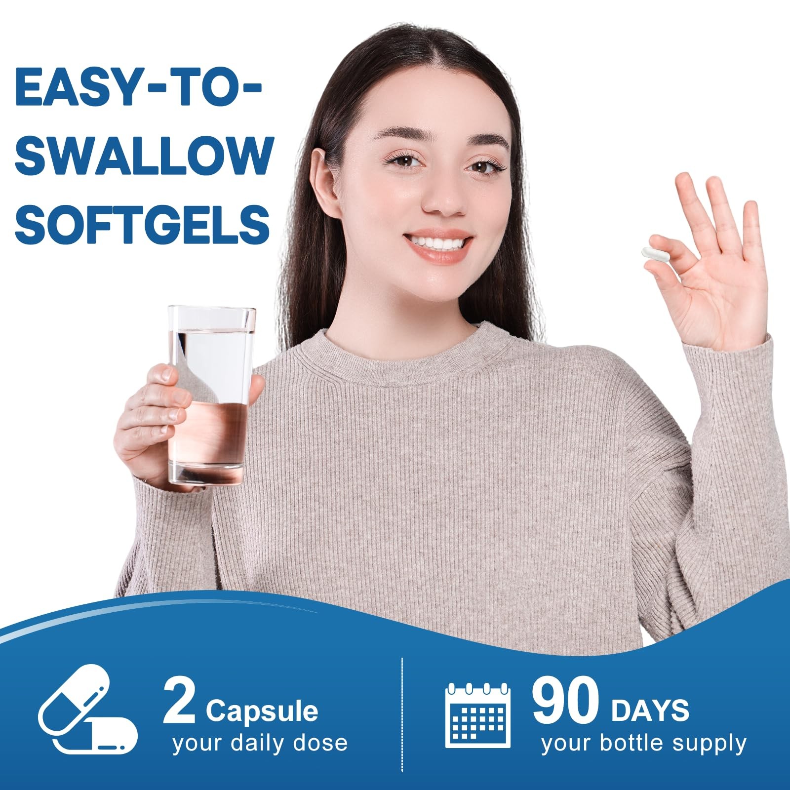 Beword Liposomal Nad 2000 Mg 180 Capsules 4-In-1 Formula Liposomal Nad
