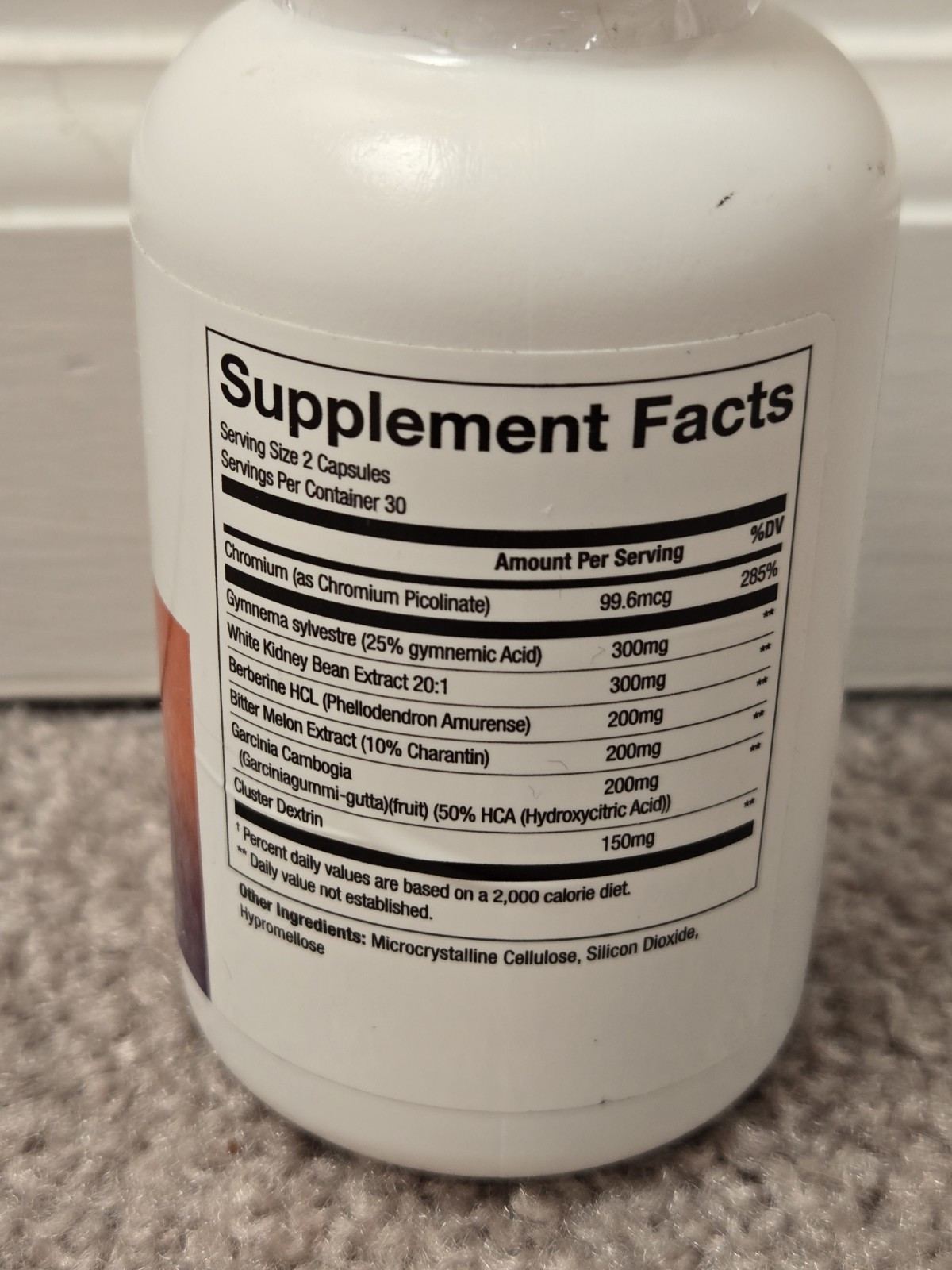Dr Emil Nutrition Carb Control Complex 60 caps 30 days * SEALED Exp 11/2025