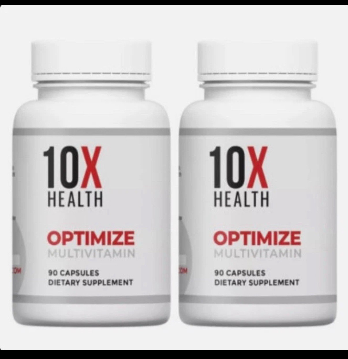 Improved 2 PACK 10X Health Optimize Methylated Multivitamin 90 Capsules Gentleme