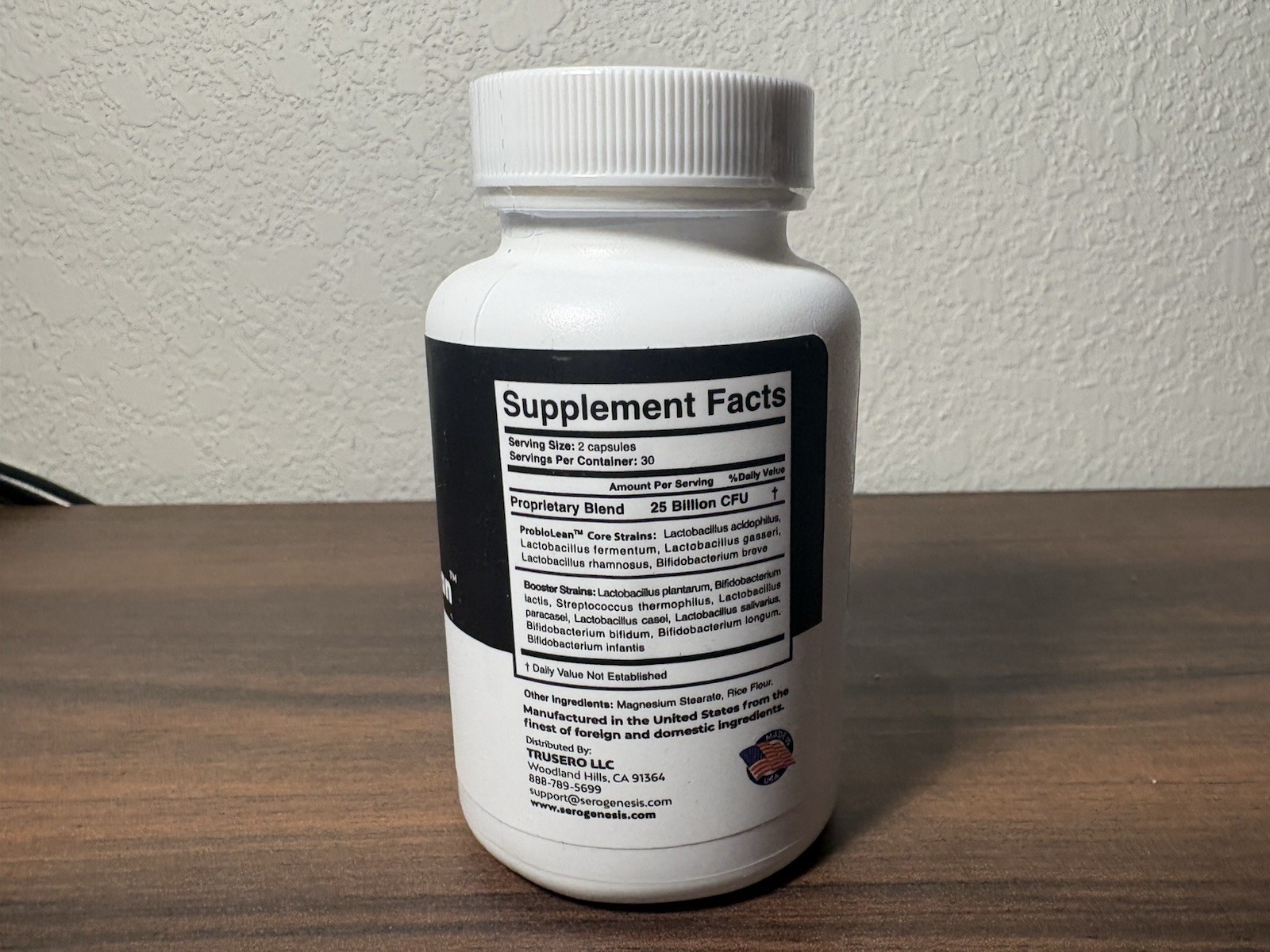 Serogenesis ProbioLean Probiotic Weight Support 60 Caps SEALED Date 06/2025