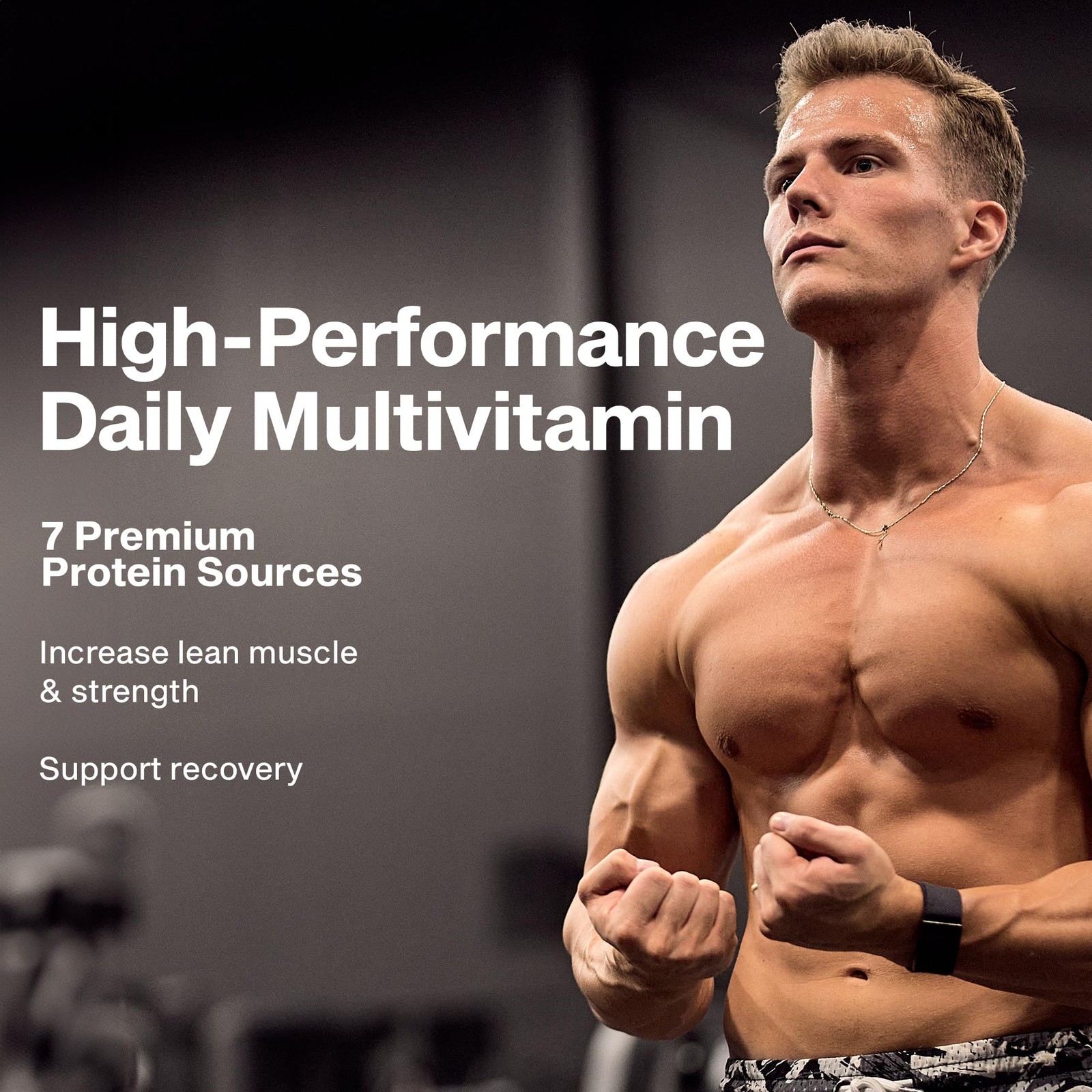 MuscleTech Platinum Multivitamins for Men & 90 Count (Pack of 1), No Color