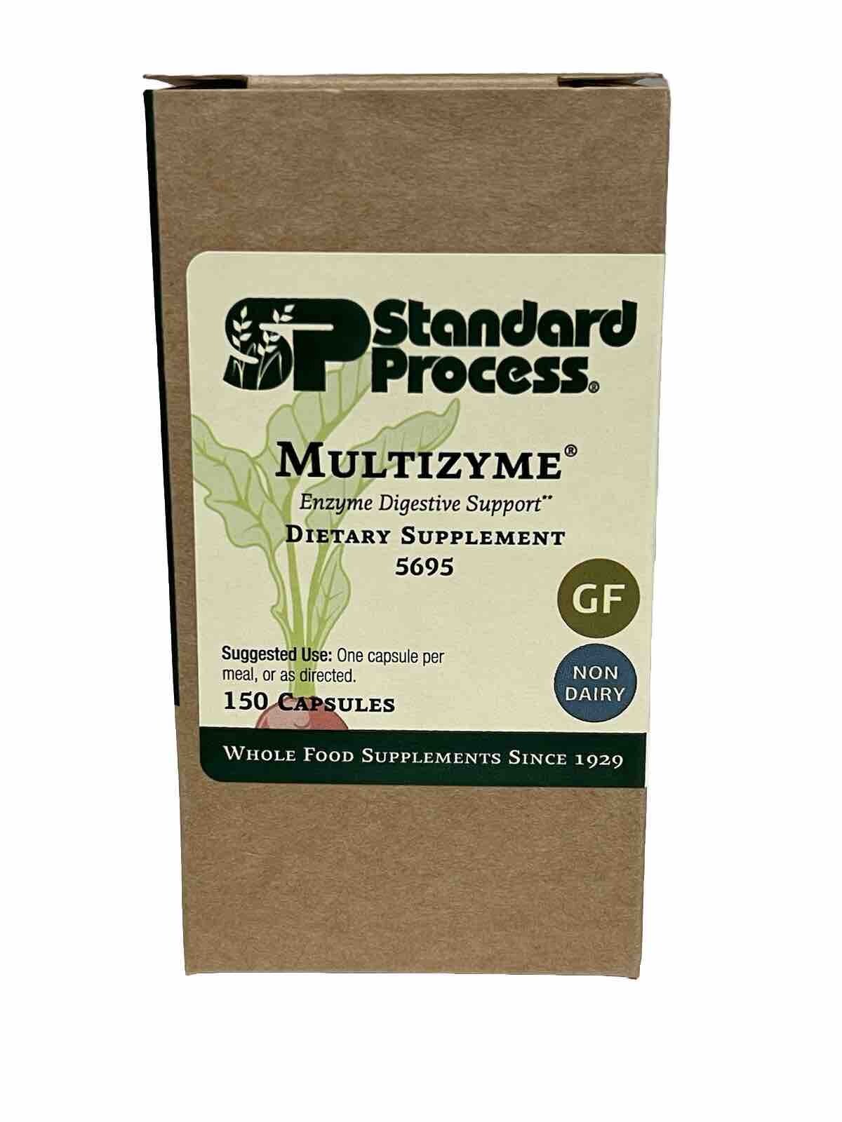 Standard Process Multizyme – Digestive Support – 150 Capsules – Exp. 07/2027