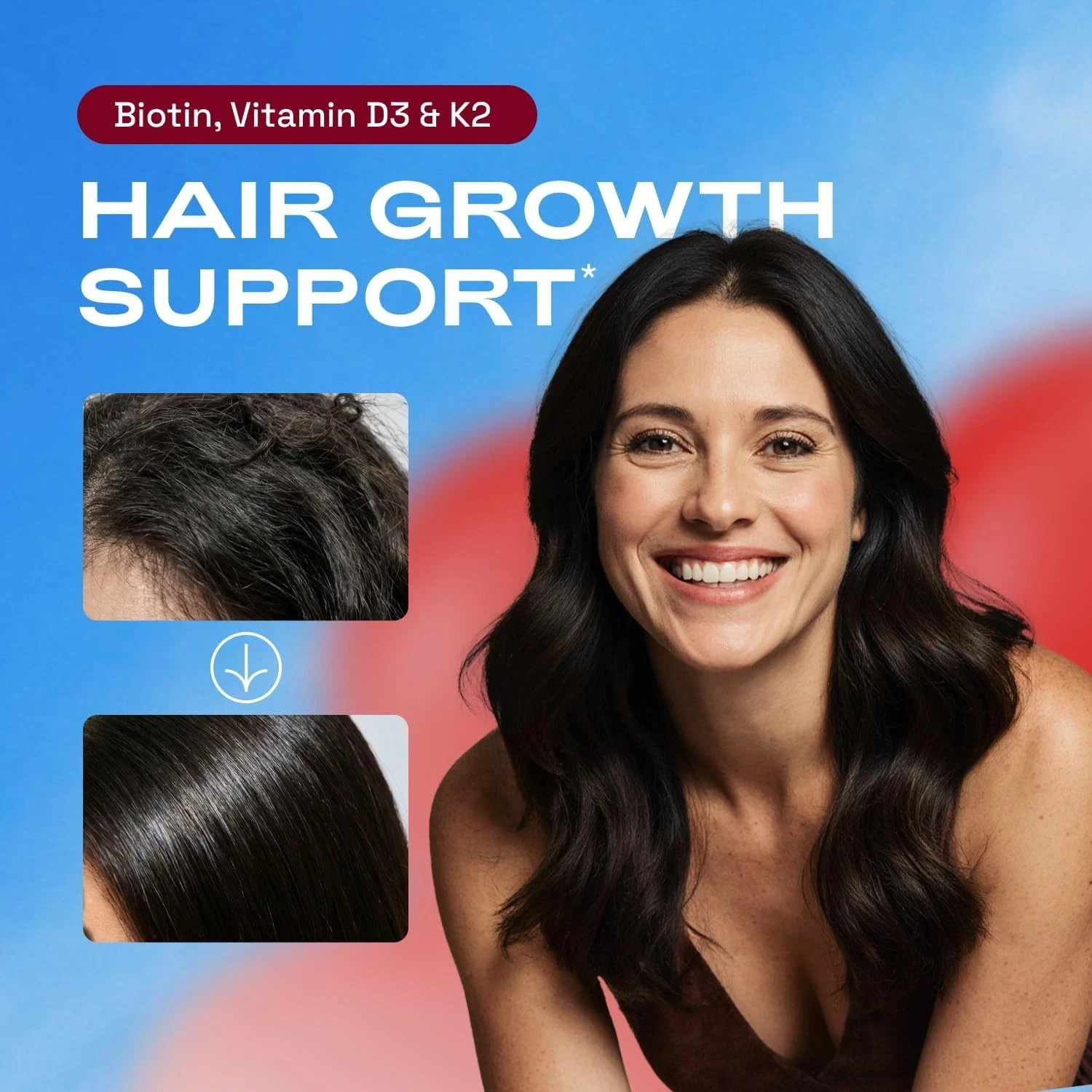 Cata-Kor Hair Skin and Nails Vitamins for Women?CBiotin Collagen Hair Supplement