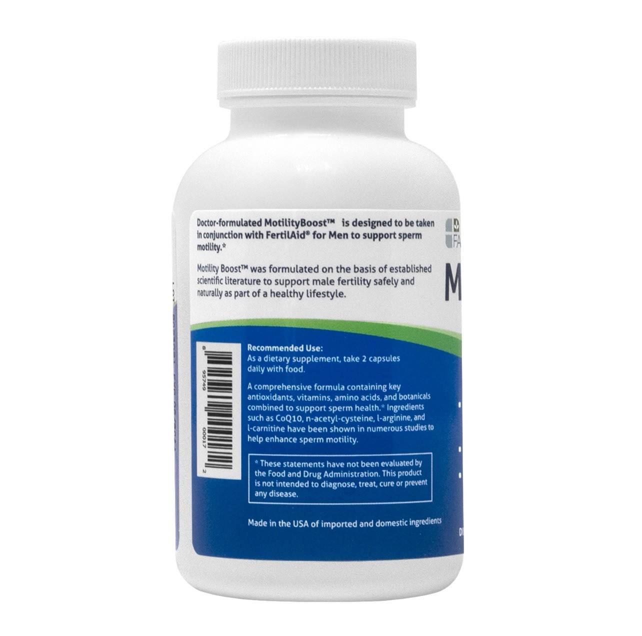 Fairhaven Health, MotilityBoost for Men 60 Capsules Expires: 02/2026 Brand 🆕
