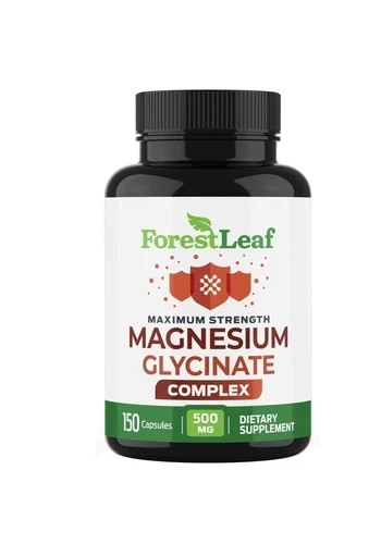 ForestLeaf Magnesium Complex | 140mg Elemental Magnesium 150 Capsules 5 Months