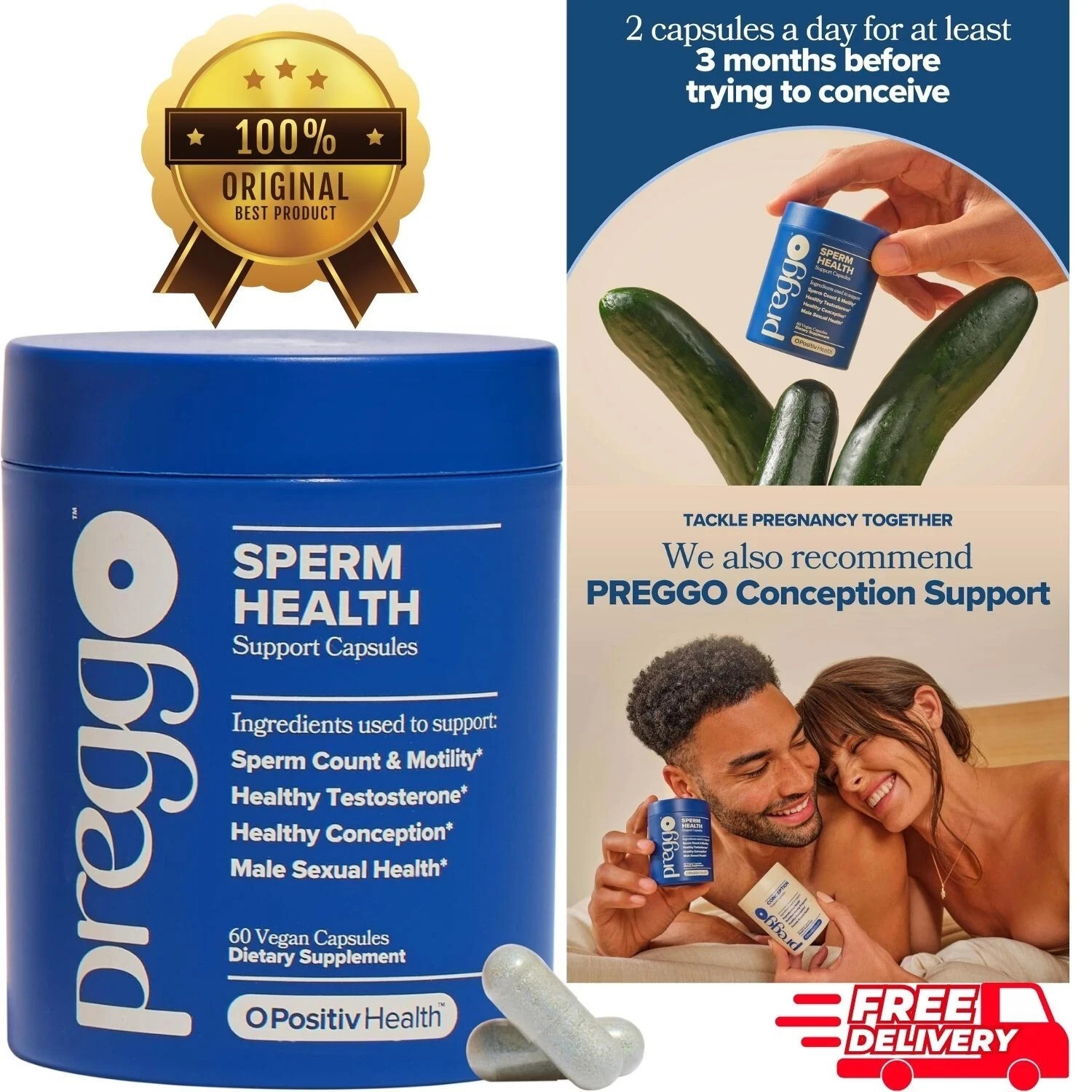 3PCS Sperm Health Support Capsules