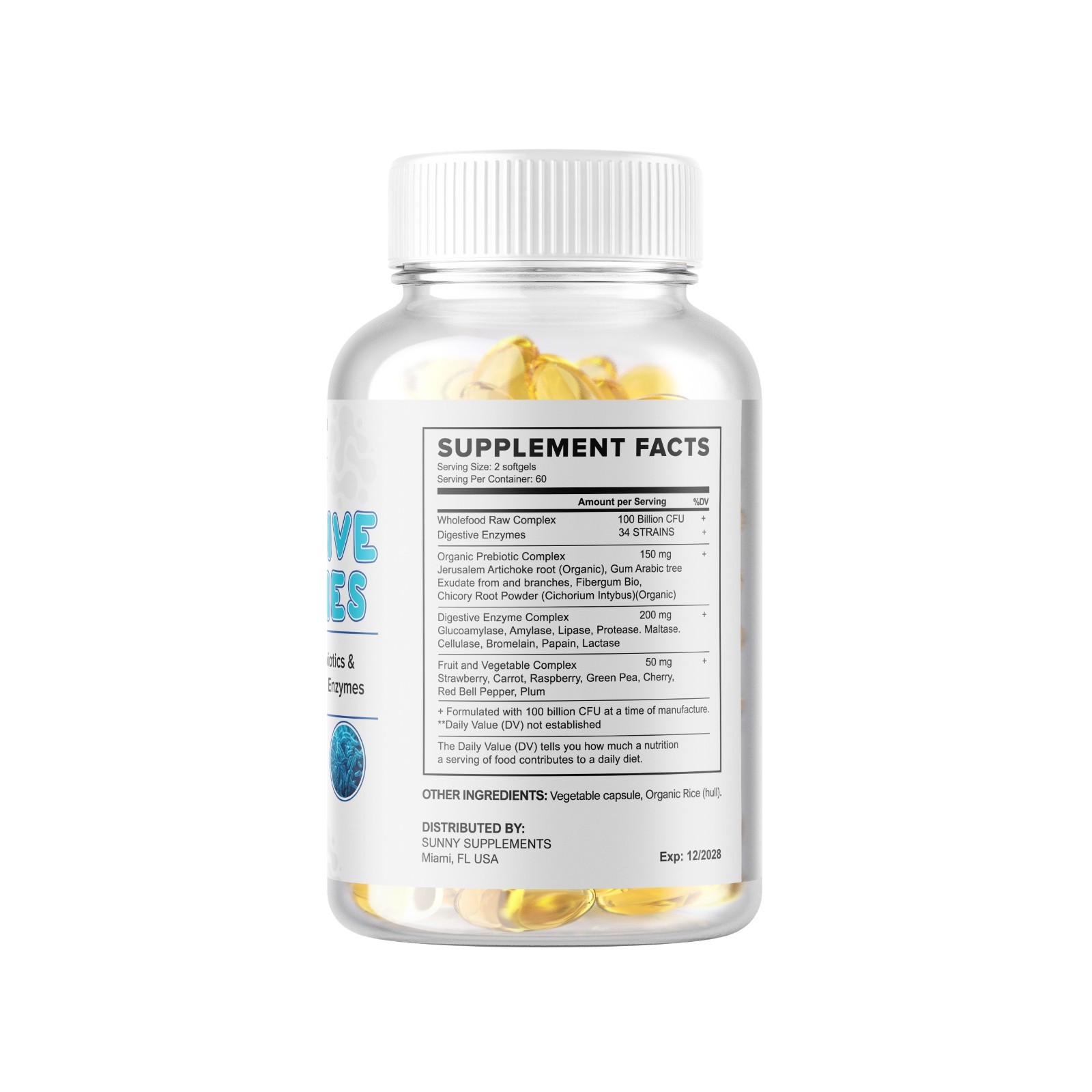 3 x ULTRA PROBIOTIC 100 Billion CFUs NOW ULTIMATE FLORA PRIMAL NATURAL 360 Soft