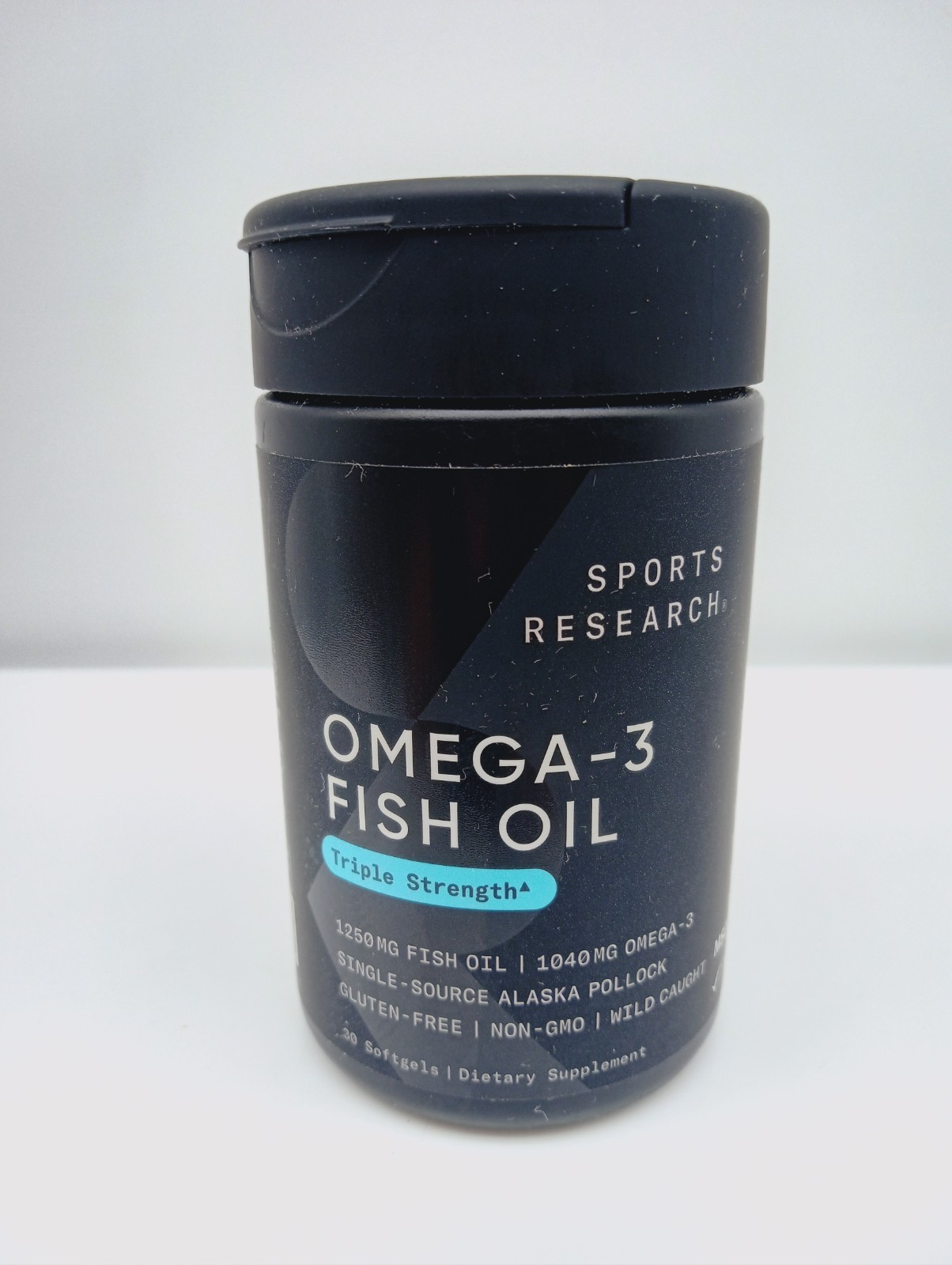 Sports Research Omega-3 Fish Oil from Wild Alaska Pollock Exp 04/2028