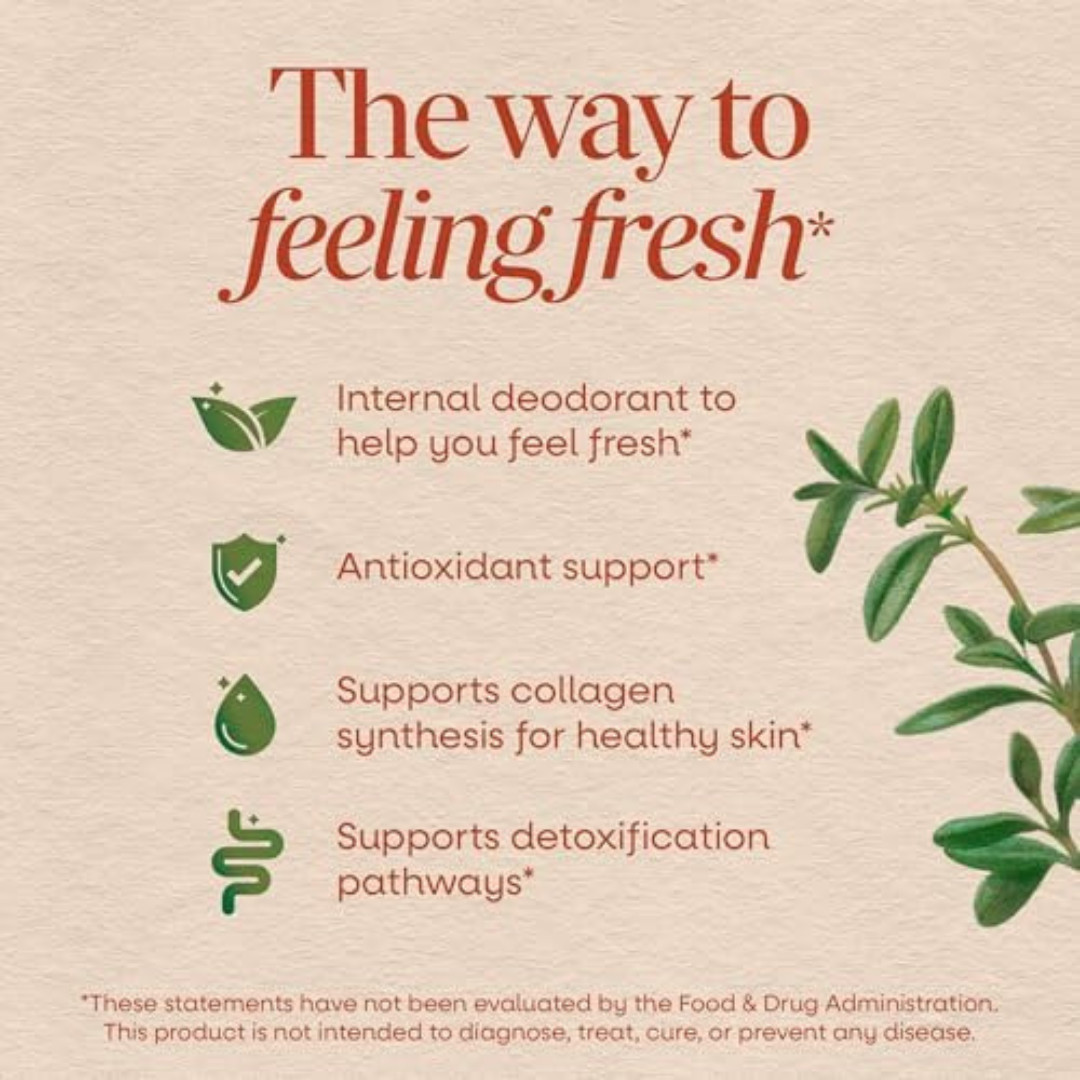 Nature’s Way Chlorofresh, Liquid Chlorophyll, Healthy Skin & Body Detox 16 Fl Oz