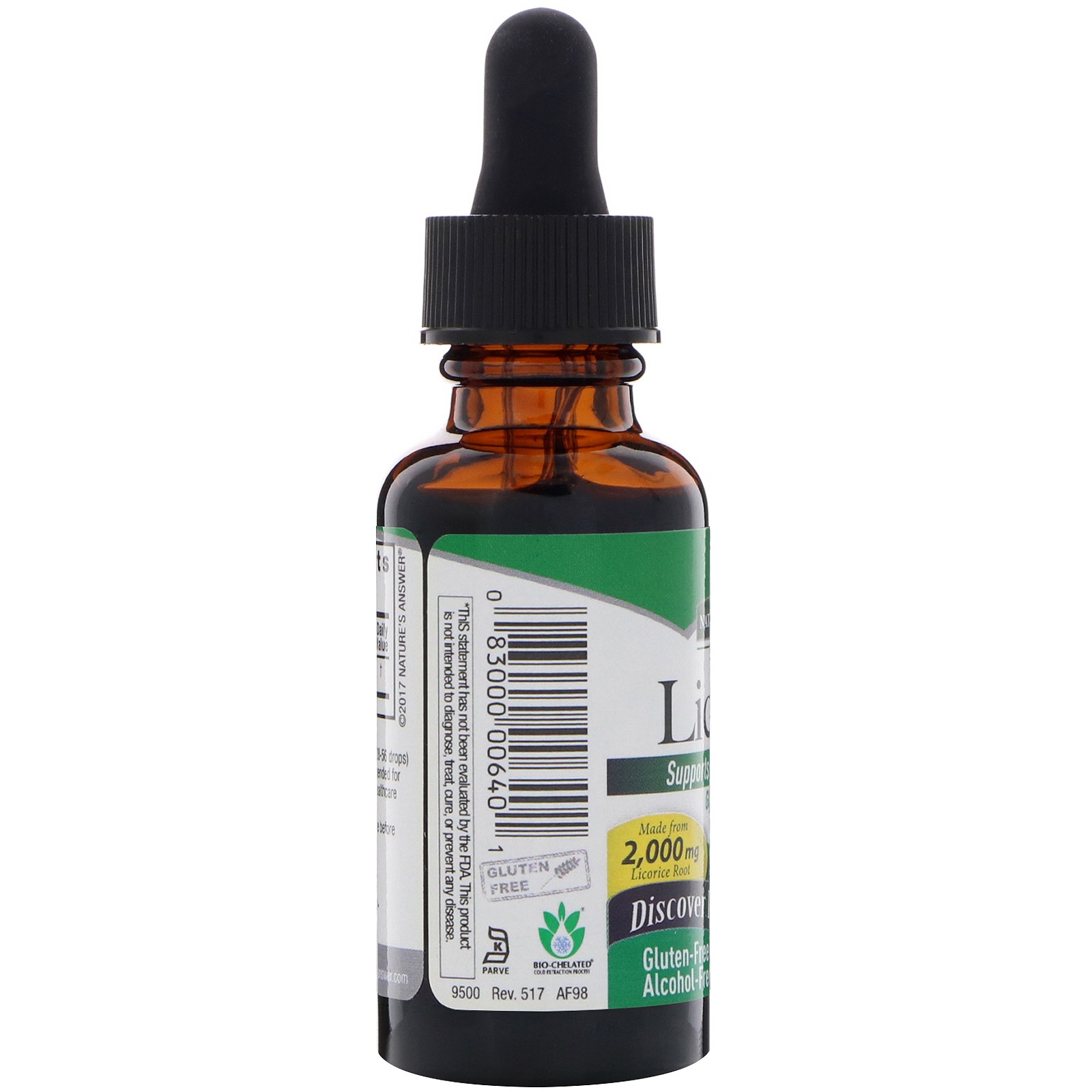 Nature s Answer Licorice Alcohol Free 2 000 mg 1 fl oz 30 ml Alcohol-Free,