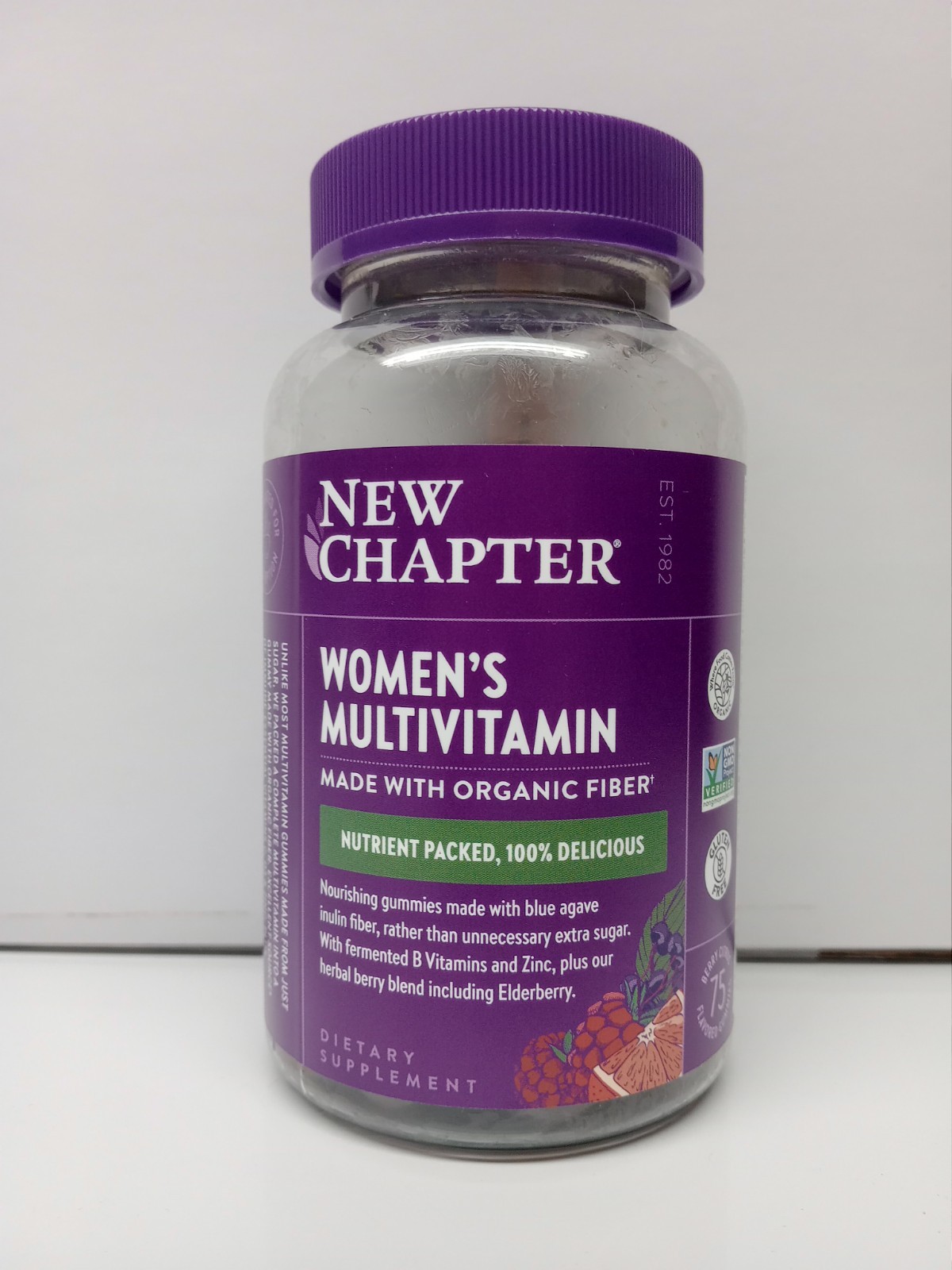 New Chapter Women’s Multivitamin Gummies Berry-Citrus, 75 Gummies Exp. 02/27