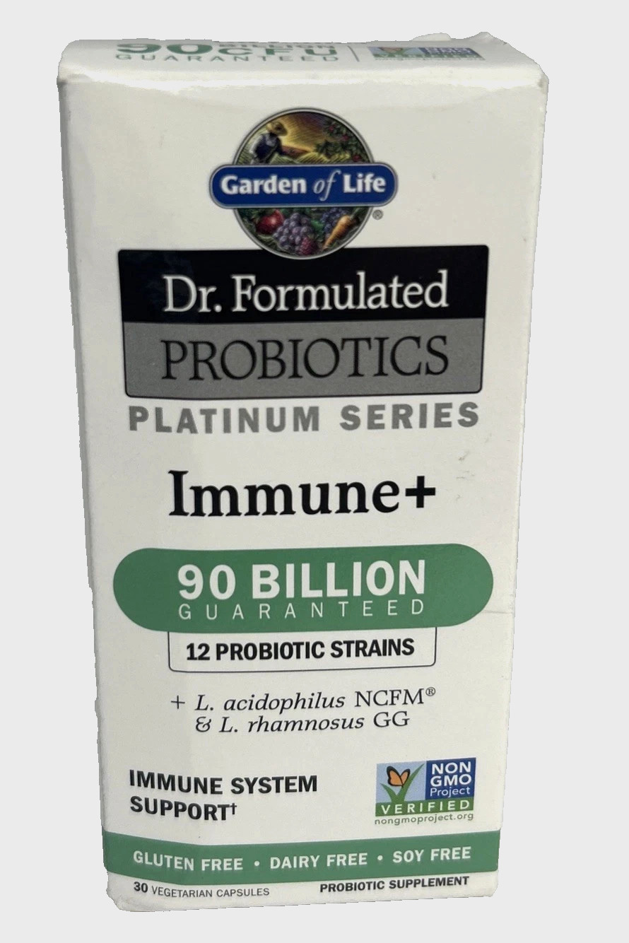Garden of Life Dr Formulated Platinum Immunity Probiotic – 30 ct *EXP 10/2026*