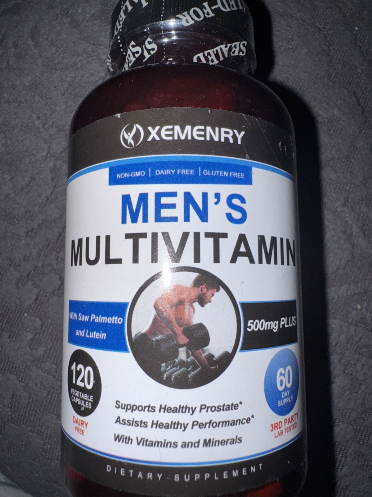 Multi Vitamin for Men 120 Ct Mens Prostate Multivitamin Multimineral Daily Zinc