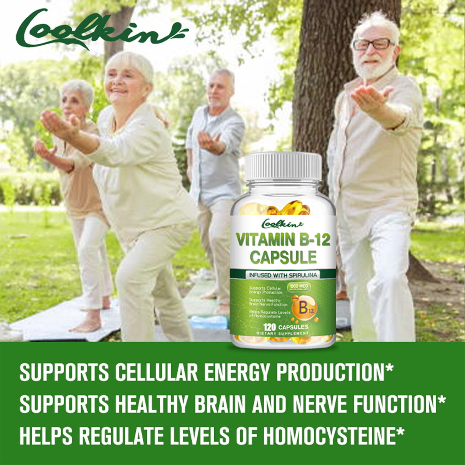 Vitamin B-12 Methylcobalamin 1000mcg – Energy Booster, Nervous System Health