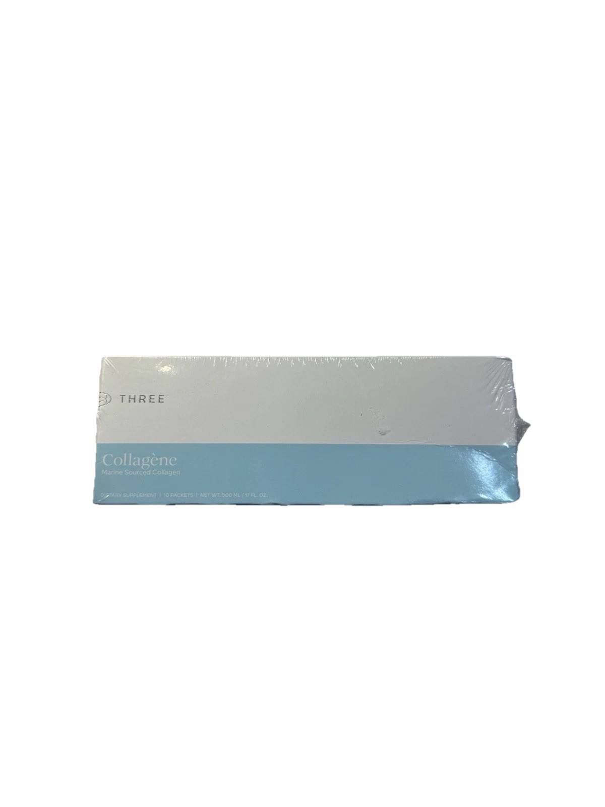 THREE Collagène Marine Sourced Collagen Supplement – 10 Pack New Sealed 10/2027