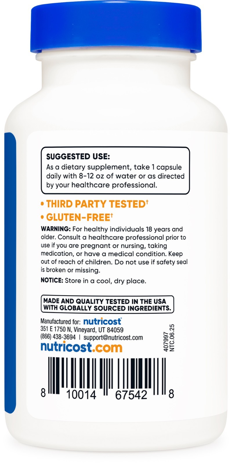 Nutricost DIM (Diindolylmethane) 300mg, 120 Capsules with BioPerine