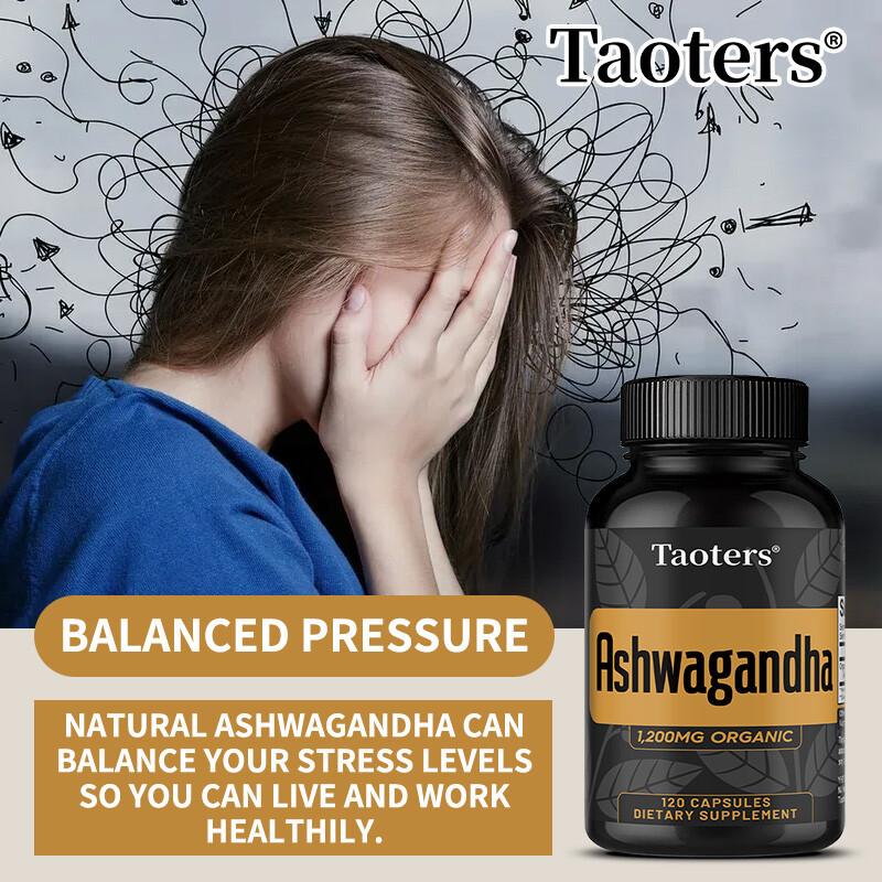 Ashwagandha 1200mg High Potency 5% Withanolides 30/60/120 Capsules