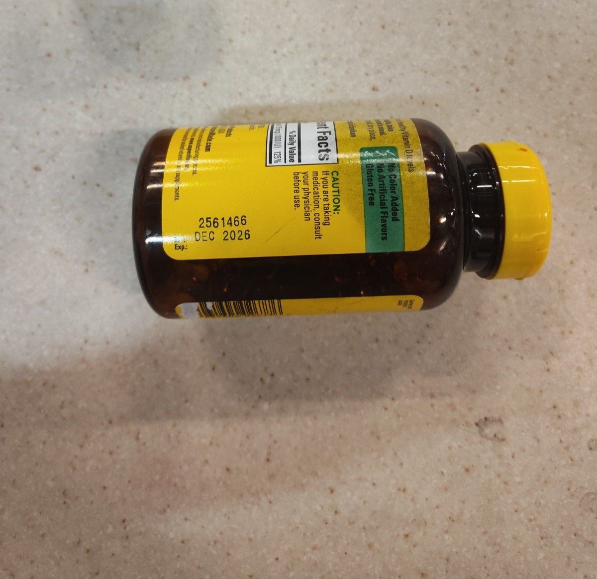 Nature Made Vitamin D3 1000 IU 25mcg Liquid Softgels – 300 Count