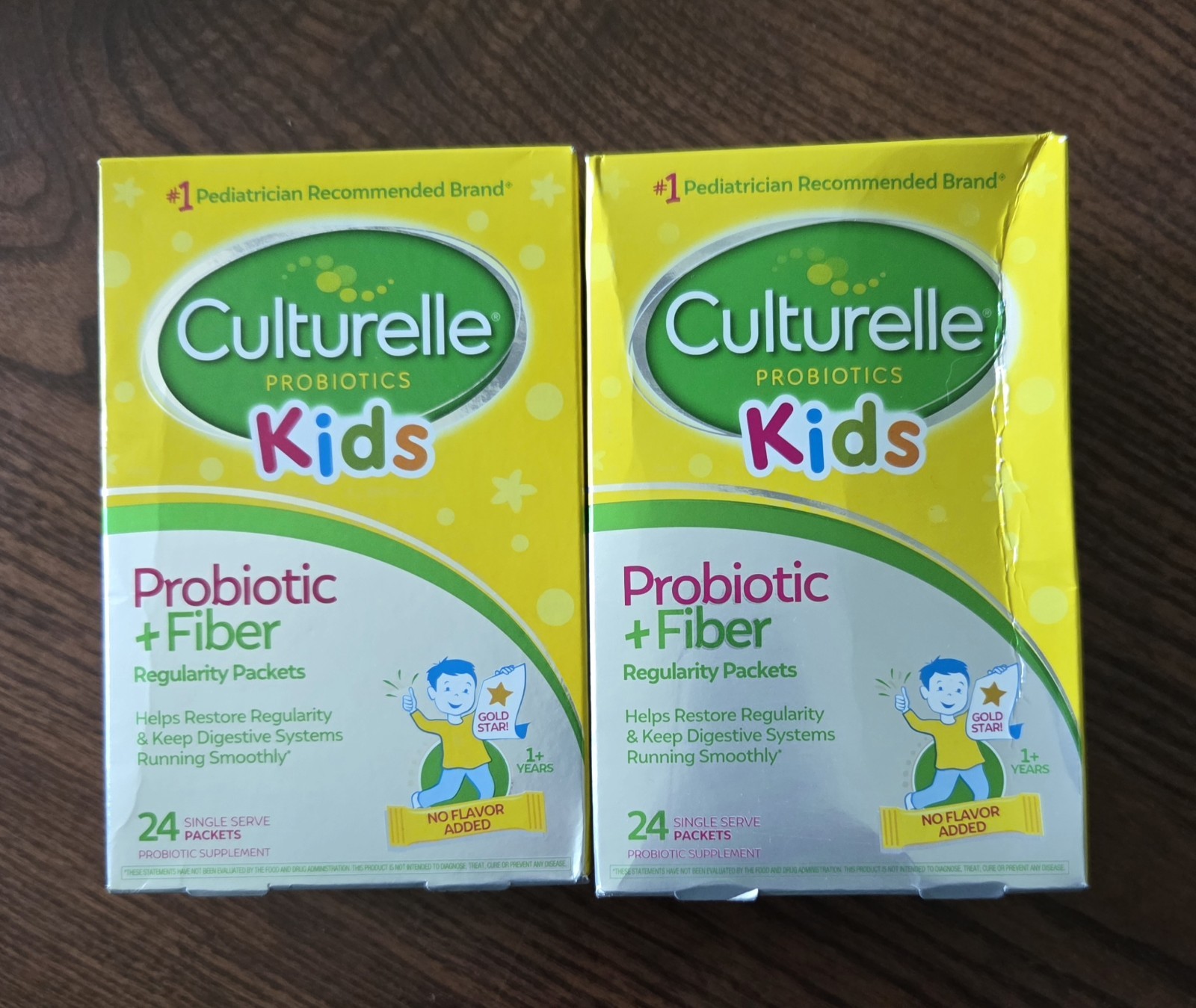(2) Culturelle Probiotics Kids Probiotic + Fiber (24 Packets Each) EXP 07/2027+