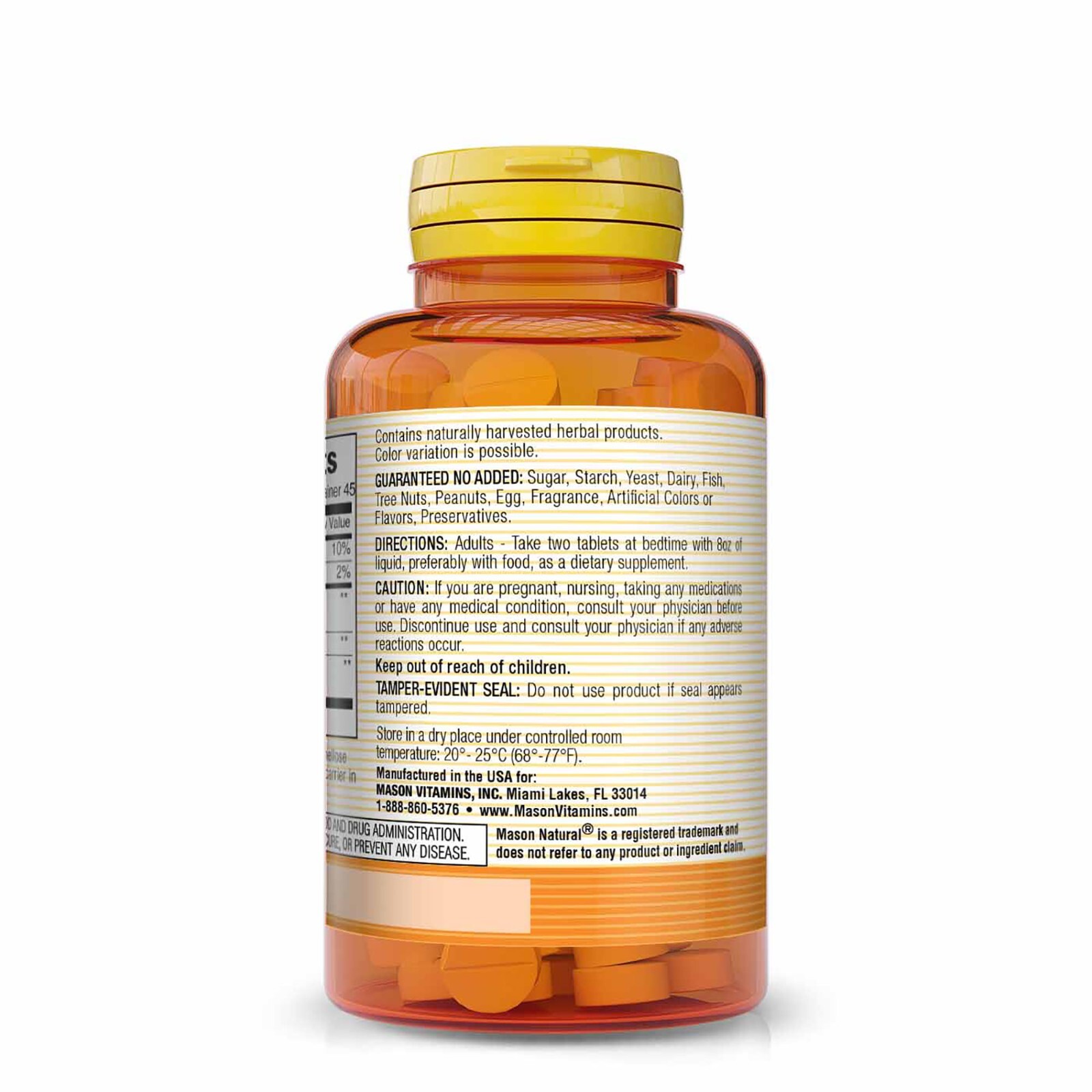 Mason Natural Water Pill with Potassium and Calcium – 90 Tablets